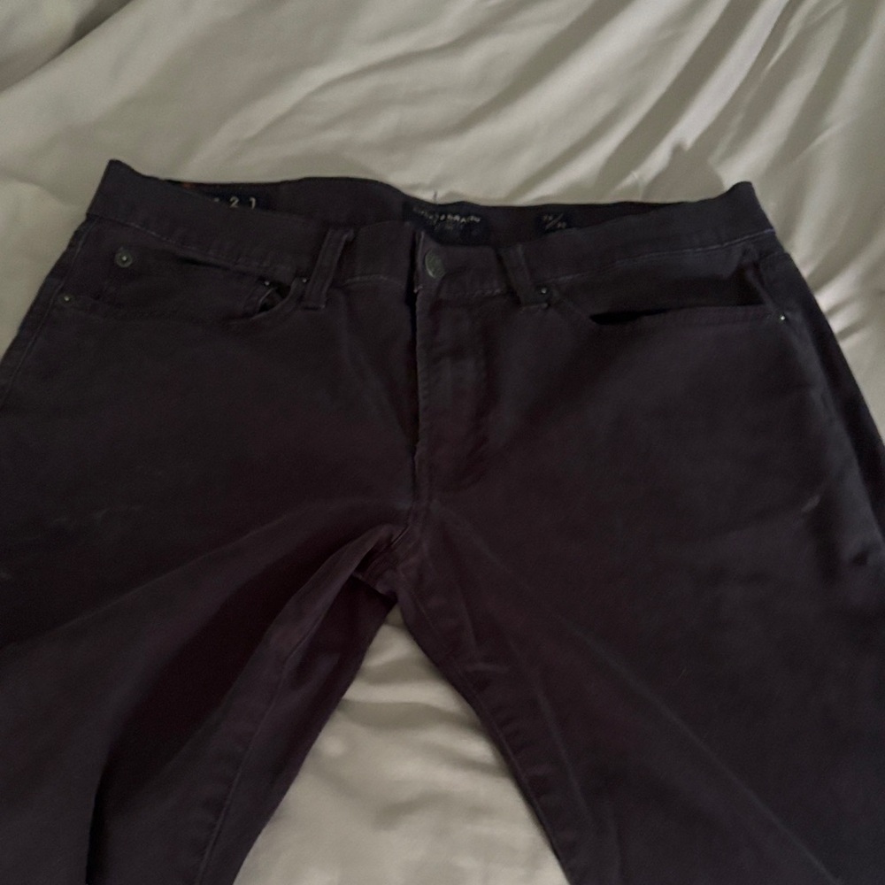 Lucky Brand Men's Slim Straight Jeans in Deep Black